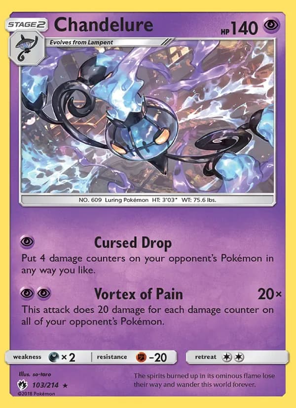 Chandelure 103/214 from Lost Thunder
