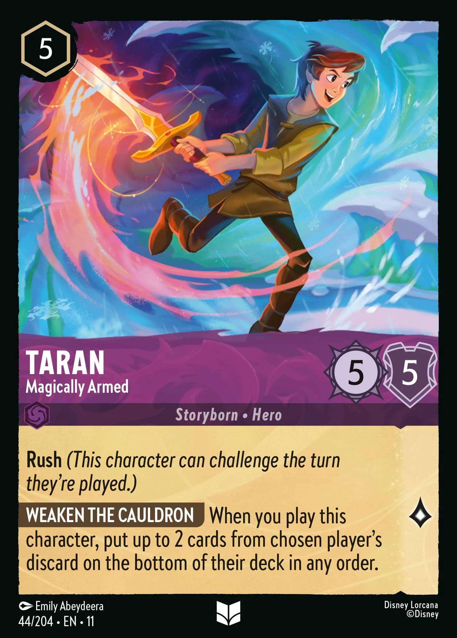 Taran - Magically Armed 44/204 from Winterspell