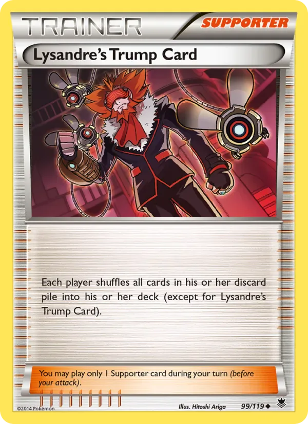 Lysandre's Trump Card 99/119 from Phantom Forces