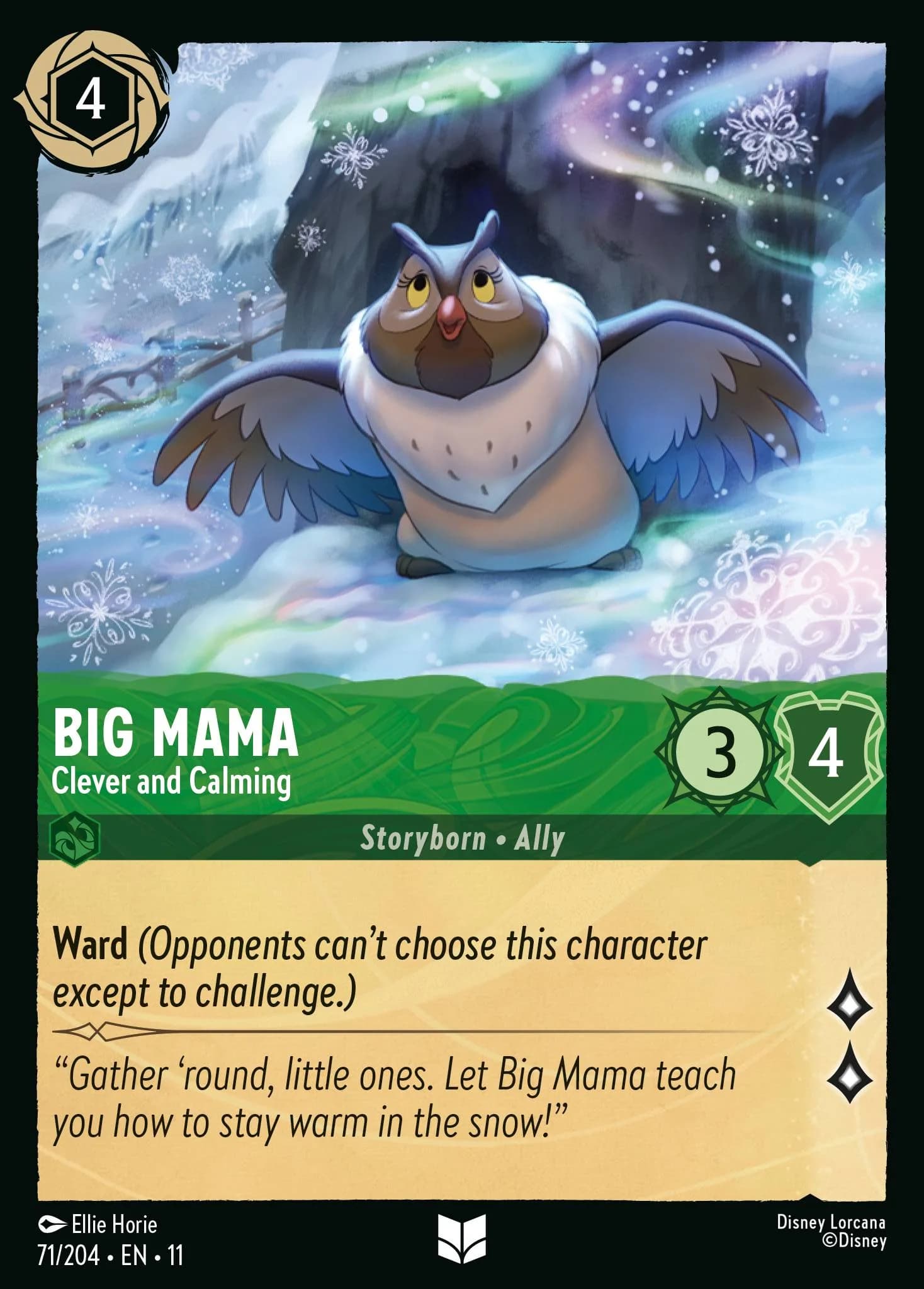 Big Mama - Clever and Calming 71/204 from Winterspell