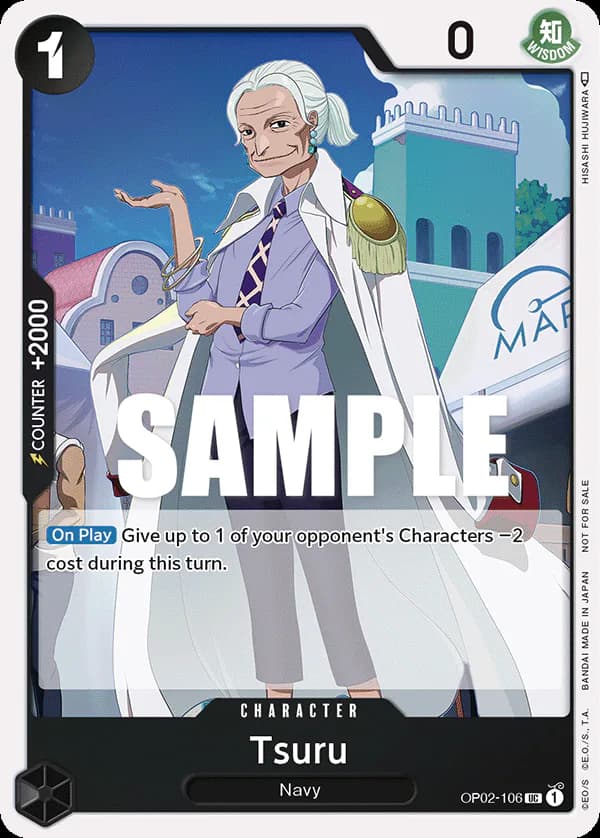 Tsuru OP02-106 Official alternate printing 1