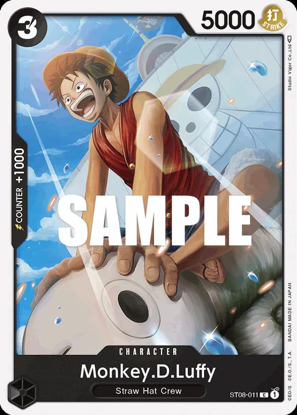 Monkey.D.Luffy ST08-011 Standard printing