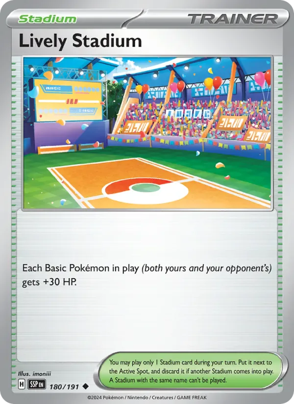 Lively Stadium 180/191 from Surging Sparks