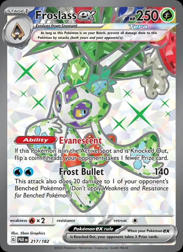 Froslass ex 217/182 from Paradox Rift