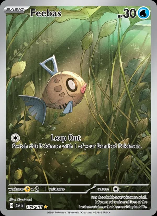Feebas 198/191 from Surging Sparks