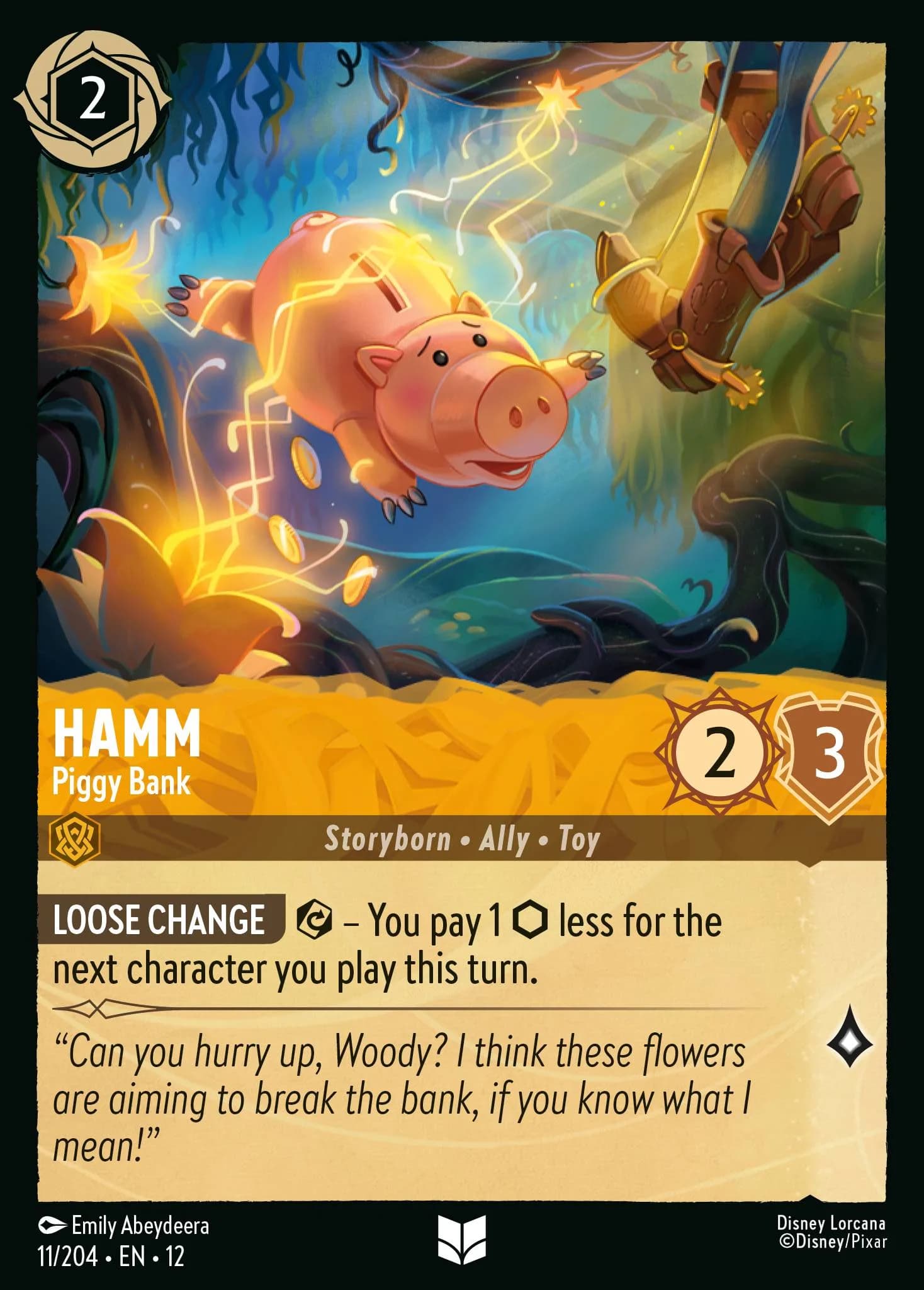 Hamm - Piggy Bank 11/204 from Wilds Unknown