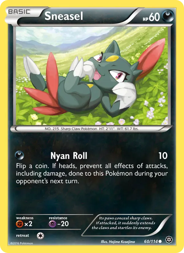Sneasel 60/114 from Steam Siege