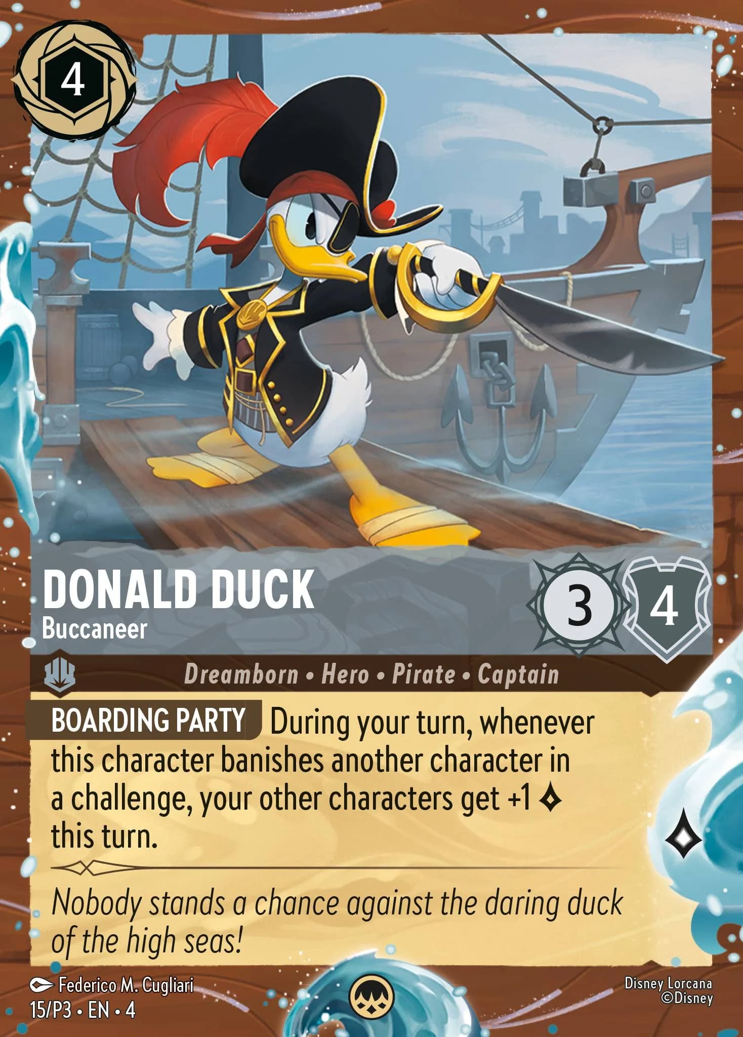 Donald Duck - Buccaneer 15/P3 from Ursula's Return