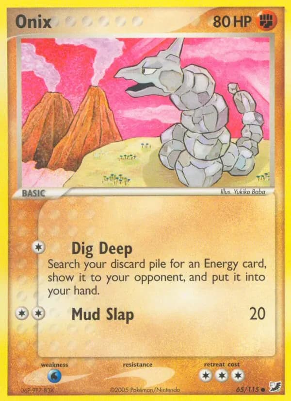 Onix 65/115 from EX Unseen Forces