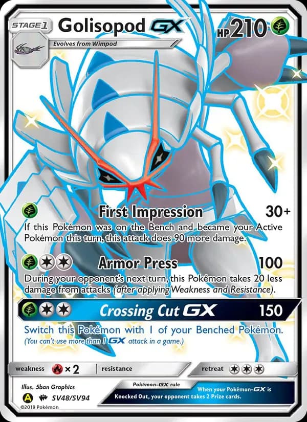 Golisopod-GX SV48/SV94 from Hidden Fates