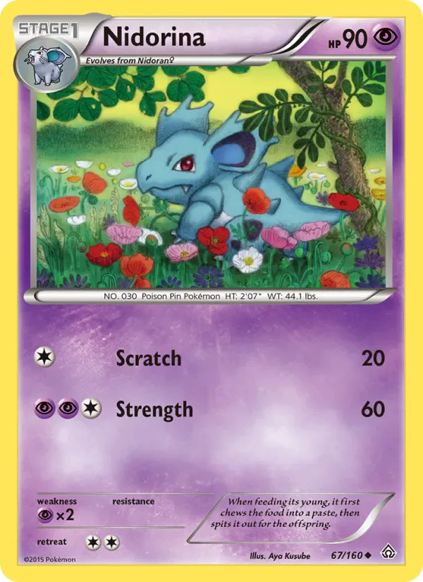 Nidorina 67/160 from Primal Clash