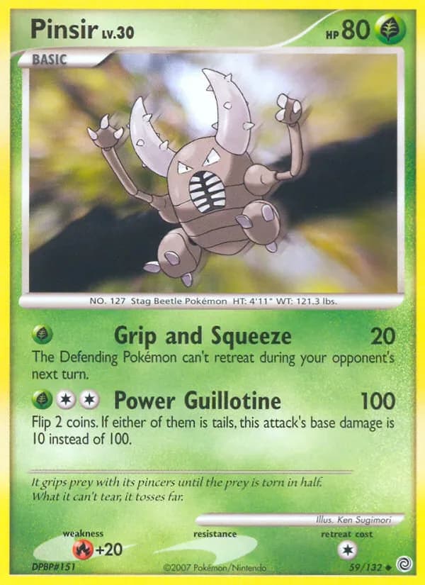 Pinsir 59/132 from Secret Wonders