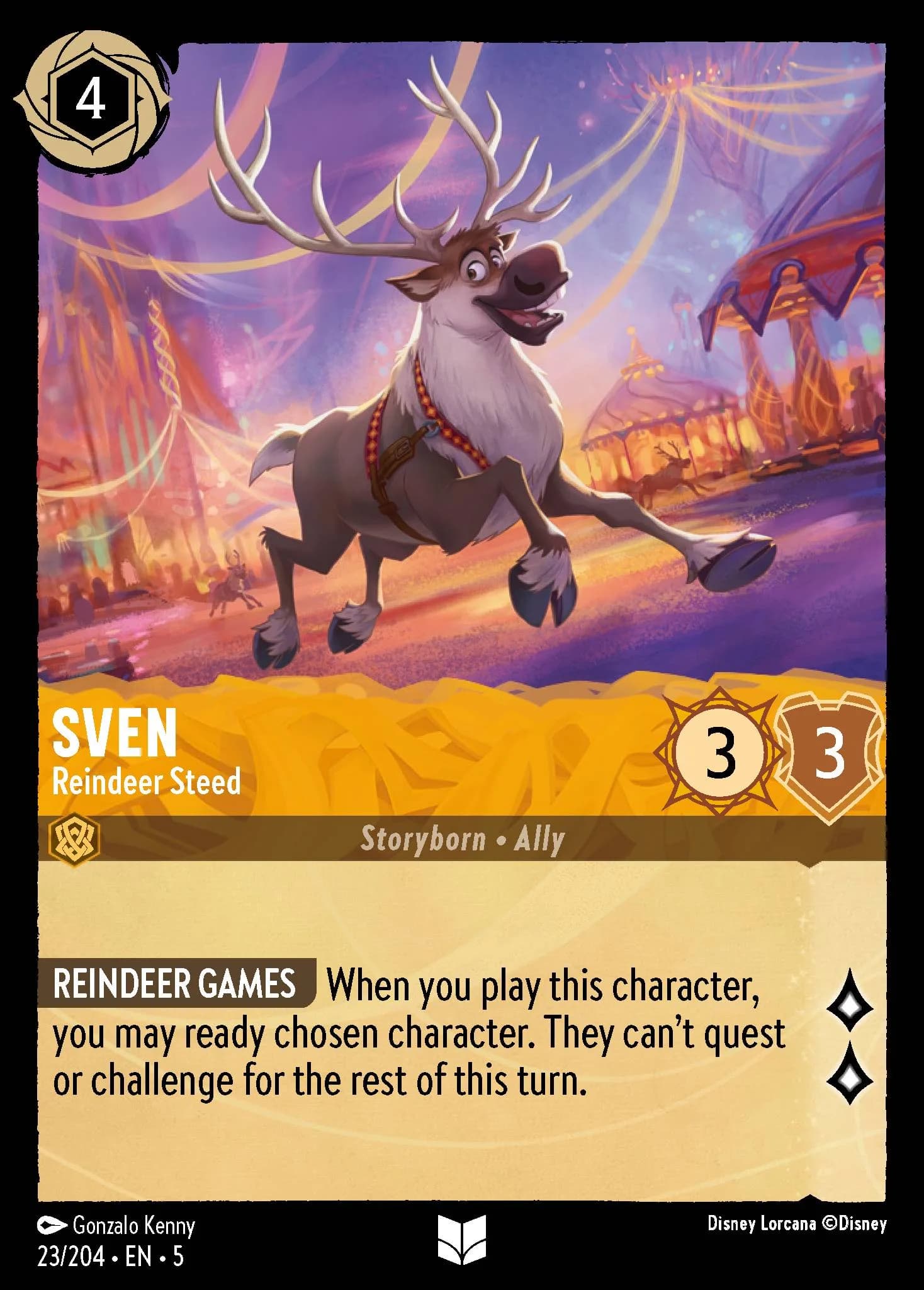 Sven - Reindeer Steed 23/204 from Shimmering Skies