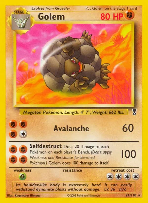Golem 24/110 from Legendary Collection