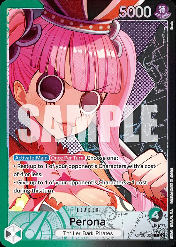 Perona OP06-021 Official alternate printing 1