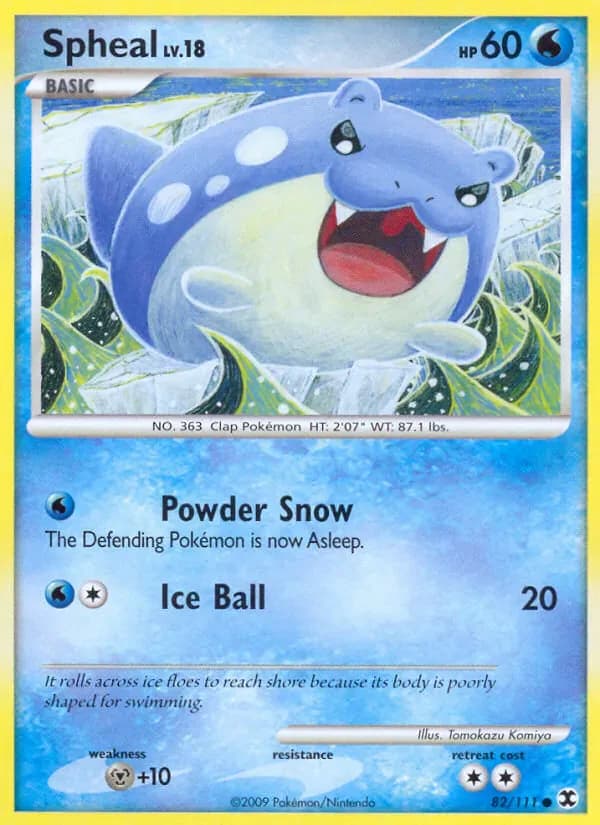 Spheal 82/111 from Rising Rivals