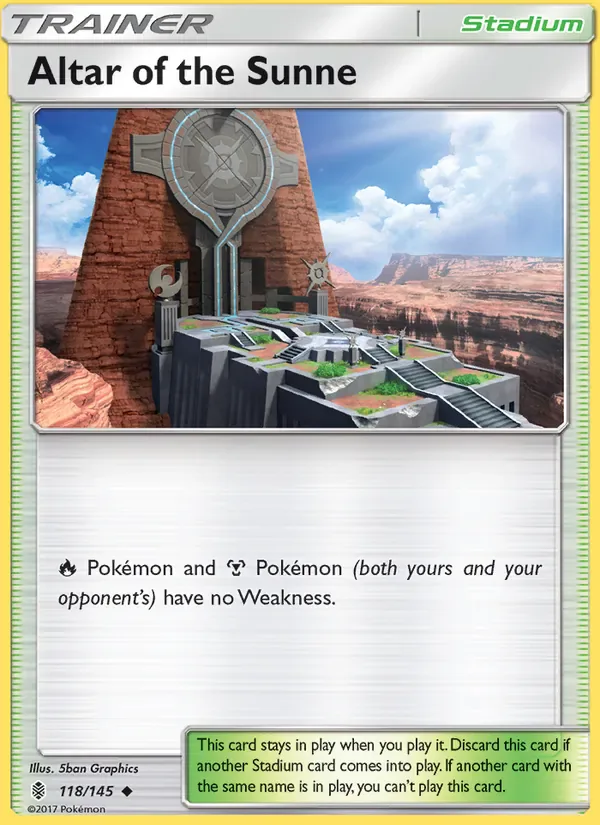Altar of the Sunne 118/145 from Guardians Rising