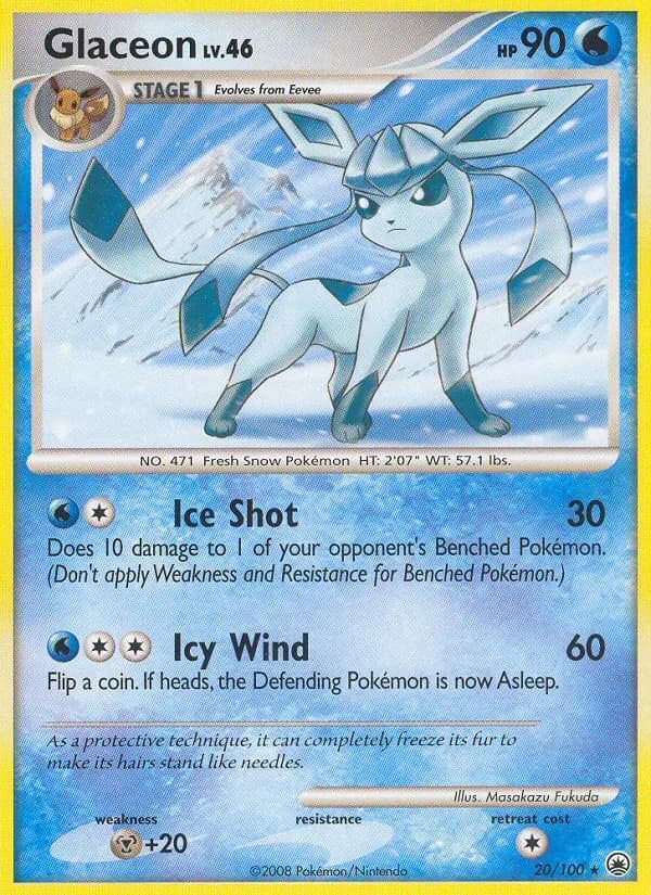 Glaceon 20/100 from Majestic Dawn