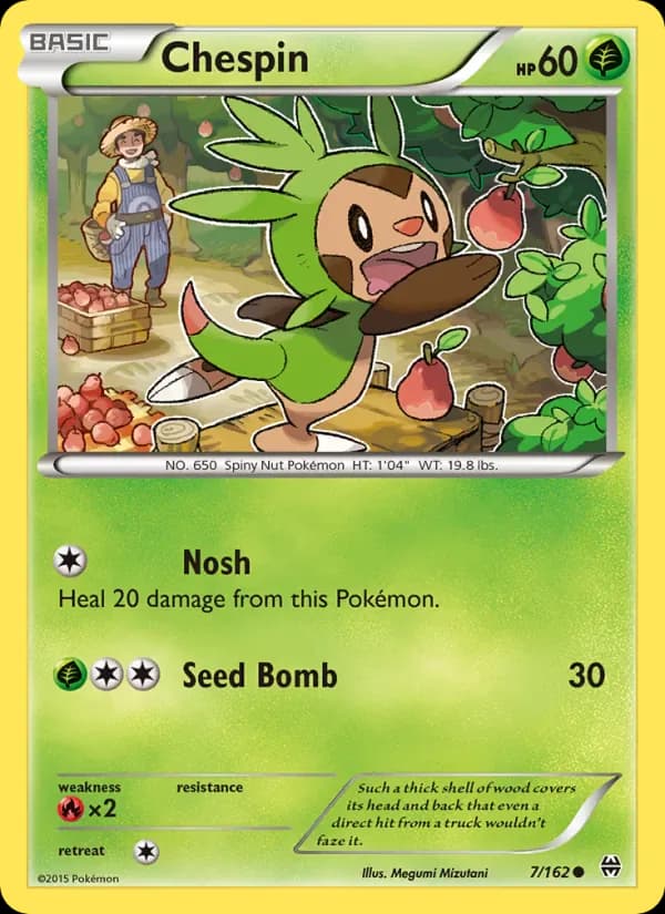 Chespin 7/162 from BREAKthrough