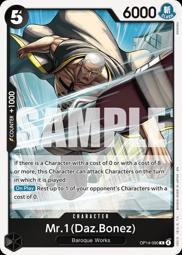 Mr.1(Daz.Bonez) OP14-090 Standard printing