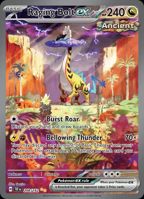 Raging Bolt ex 208/162 from Temporal Forces