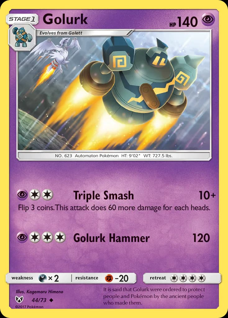 Golurk 44/73 from Shining Legends
