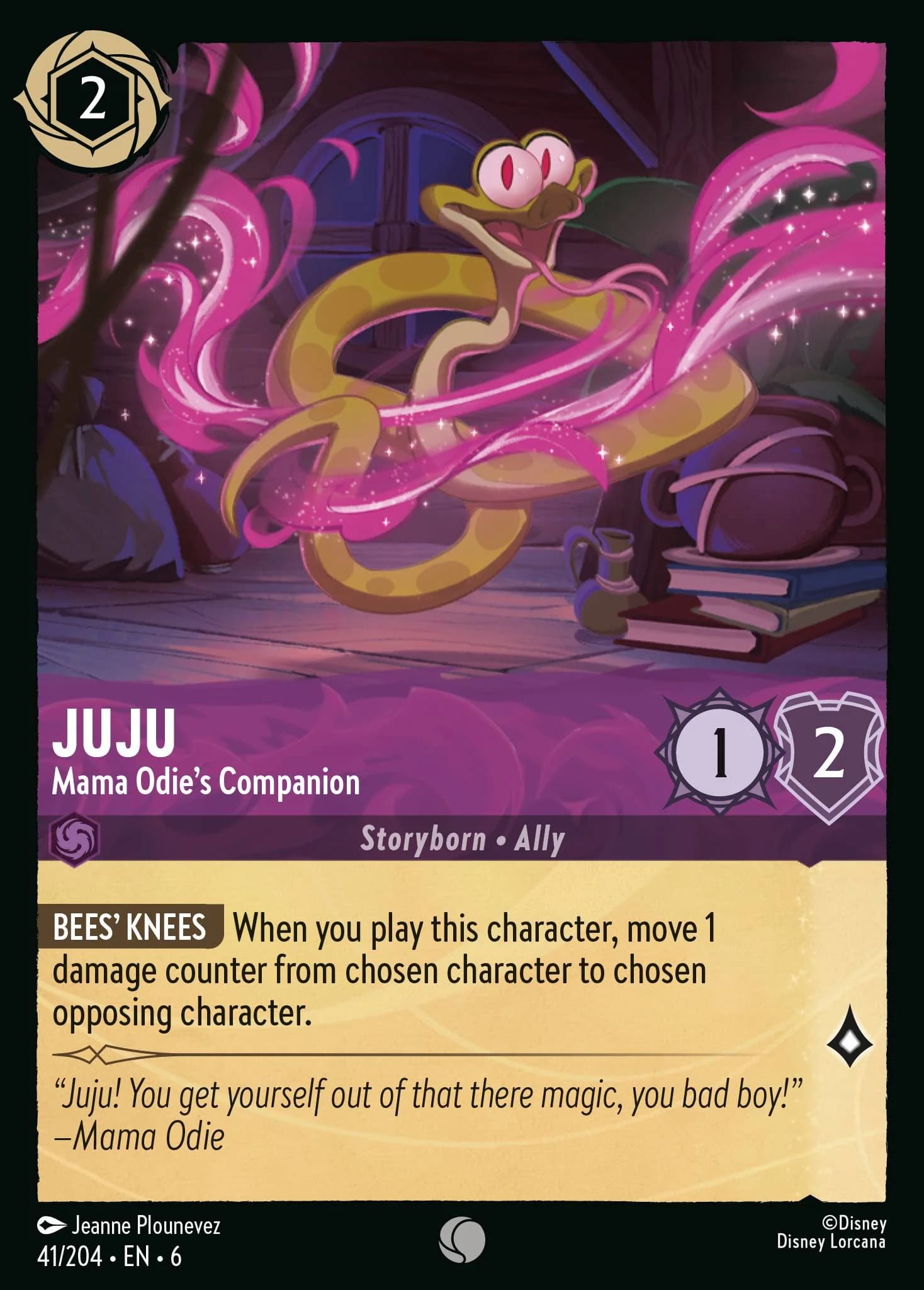 Juju - Mama Odie's Companion 41/204 from Azurite Sea
