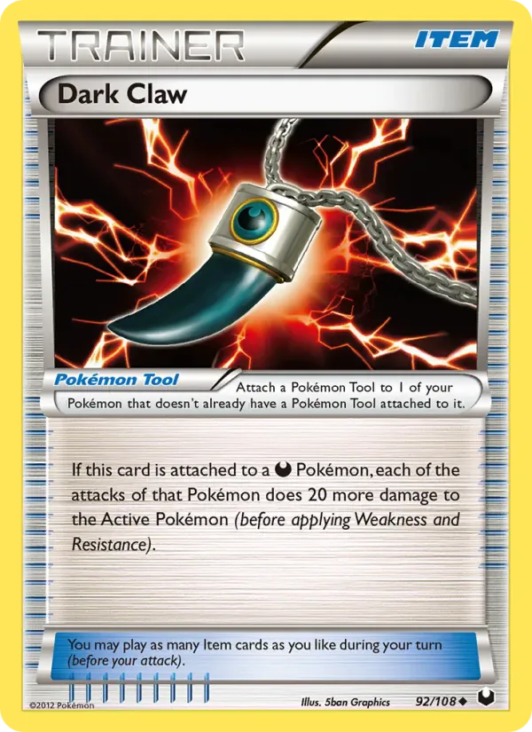Dark Claw 92/108 from Dark Explorers