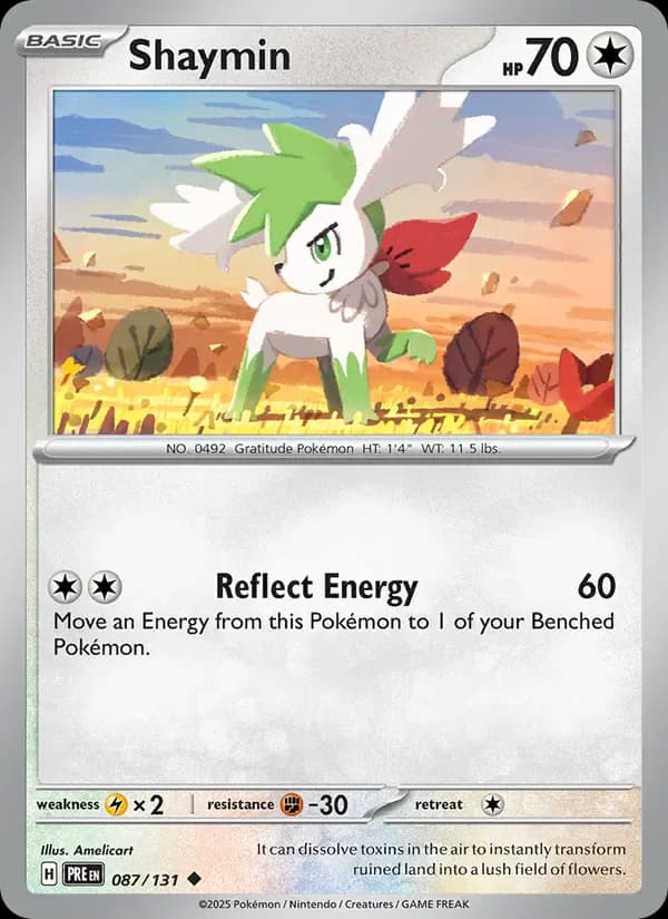 Shaymin 087/131 from Prismatic Evolutions
