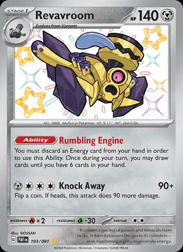 Revavroom 193/91 from Paldean Fates