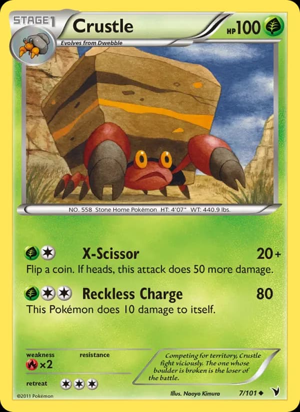 Crustle 7/101 from Noble Victories