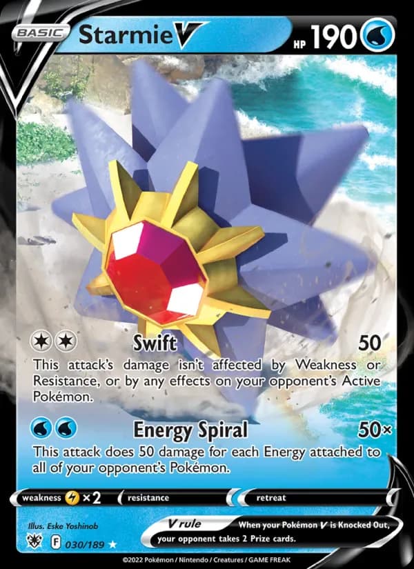 Starmie V 030/189 from Astral Radiance