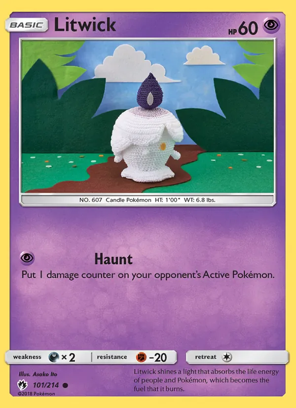 Litwick 101/214 from Lost Thunder