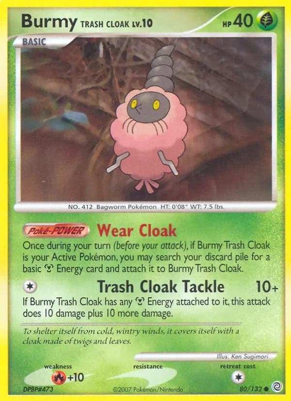 Burmy Trash Cloak 80/132 from Secret Wonders