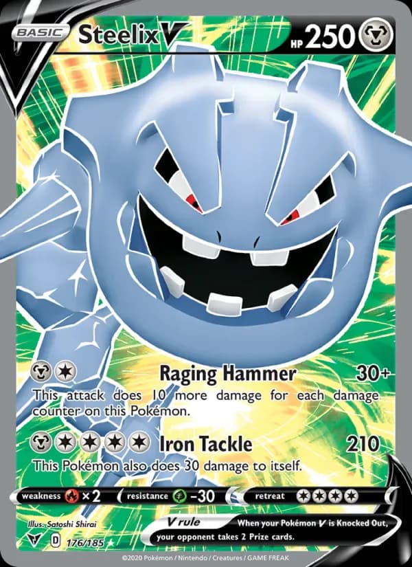 Steelix V 176/185 from Vivid Voltage