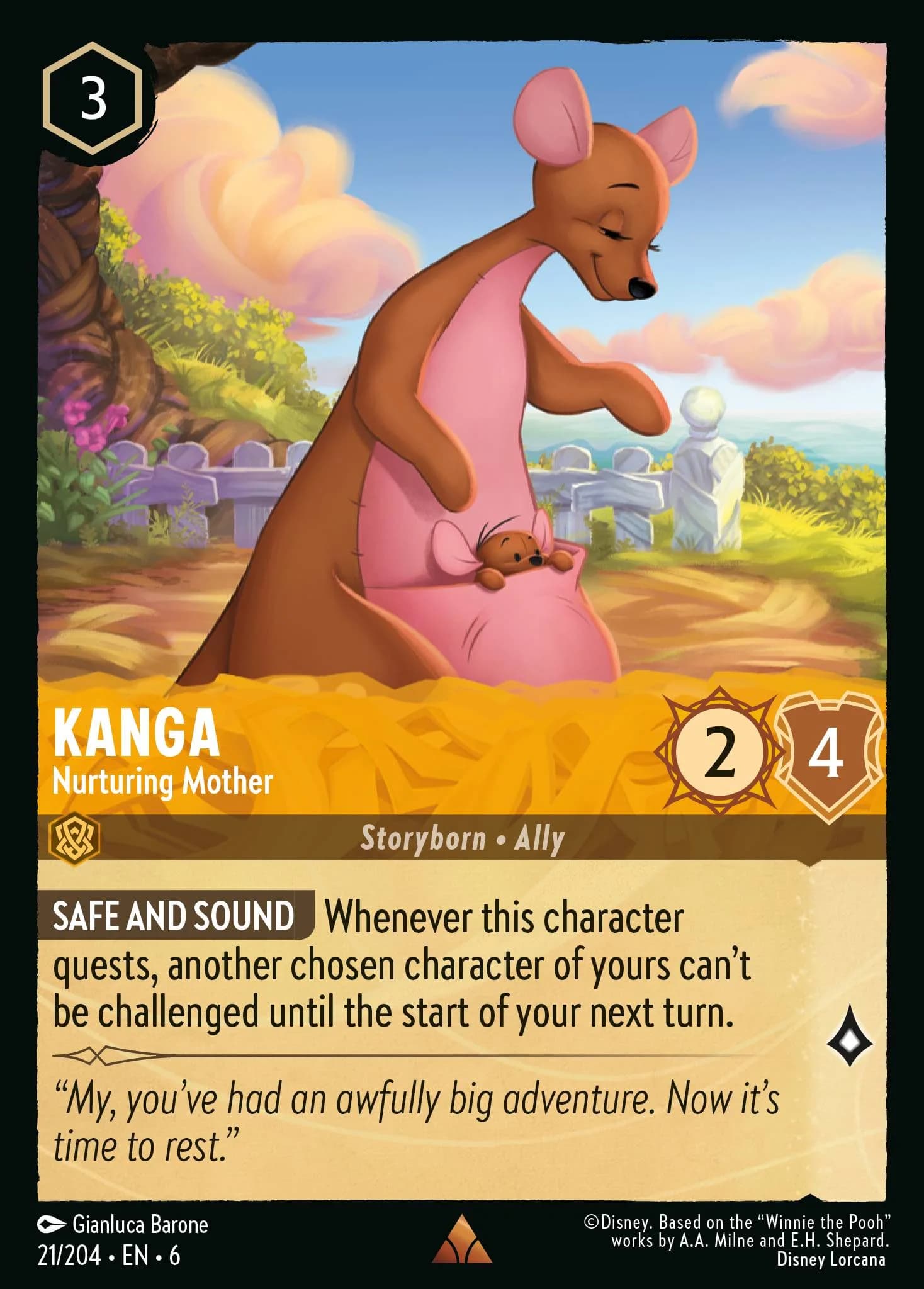 Kanga - Nurturing Mother 21/204 from Azurite Sea