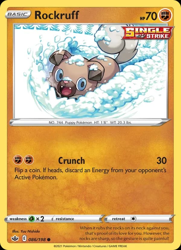 Rockruff 86/198 from Chilling Reign