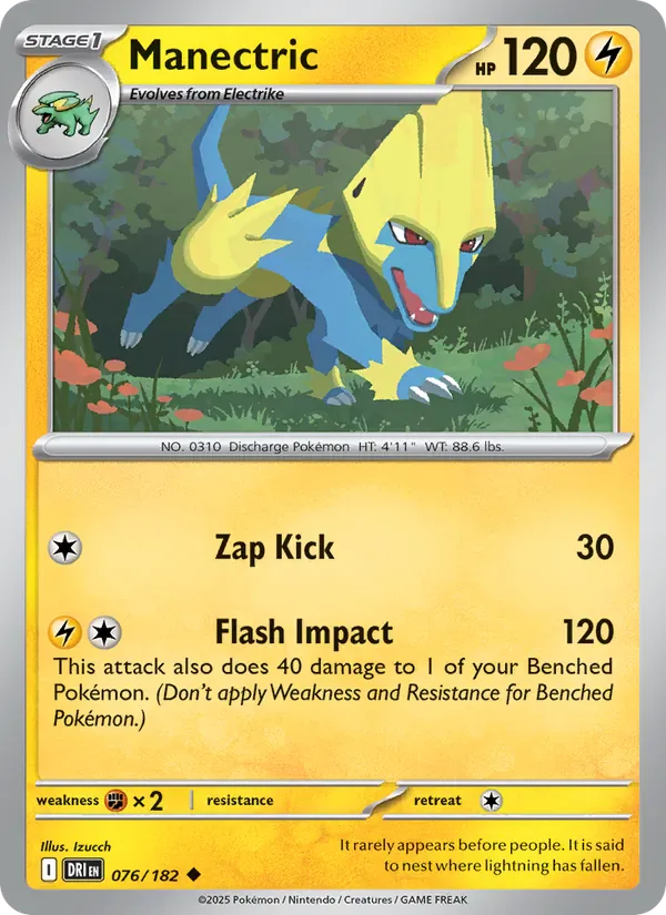 Manectric 076/182 from Destined Rivals