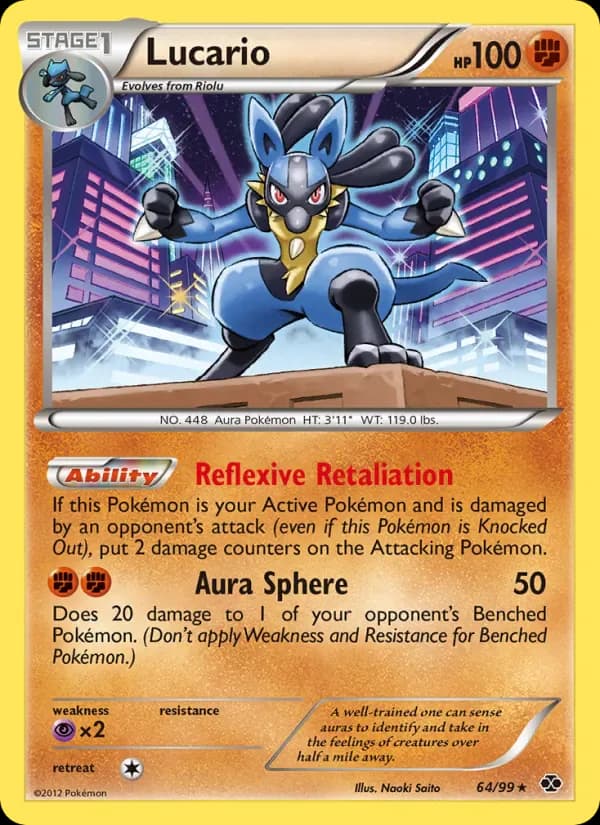 Lucario 64/99 from Next Destinies