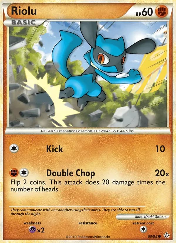 Riolu 60/95 from Unleashed