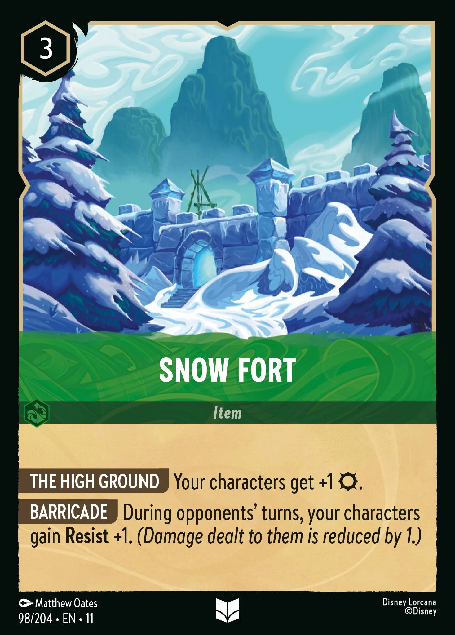 Snow Fort 98/204 from Winterspell