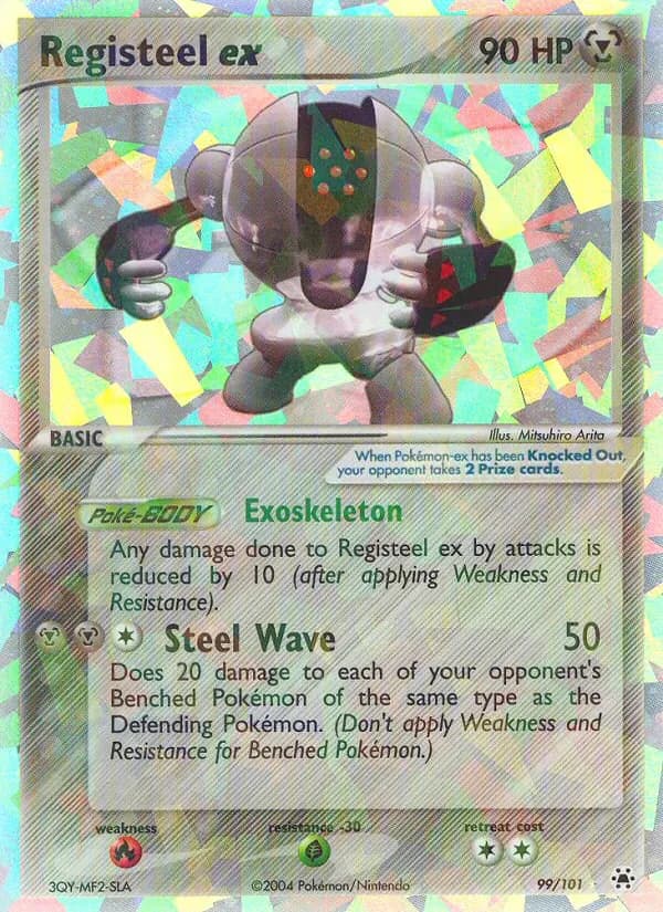 Registeel ex 99/101 from EX Hidden Legends