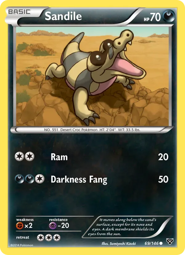 Sandile 69/146 from XY Base Set