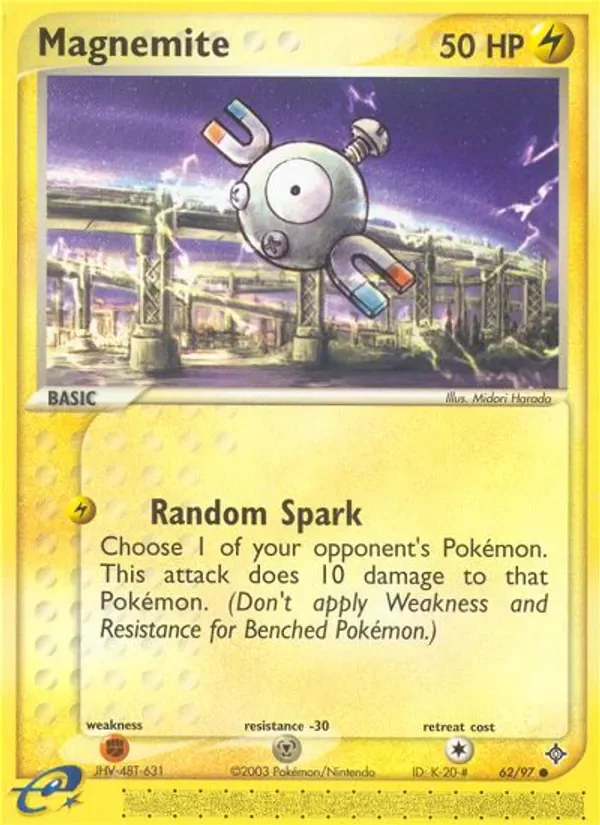 Magnemite 62/97 from EX Dragon
