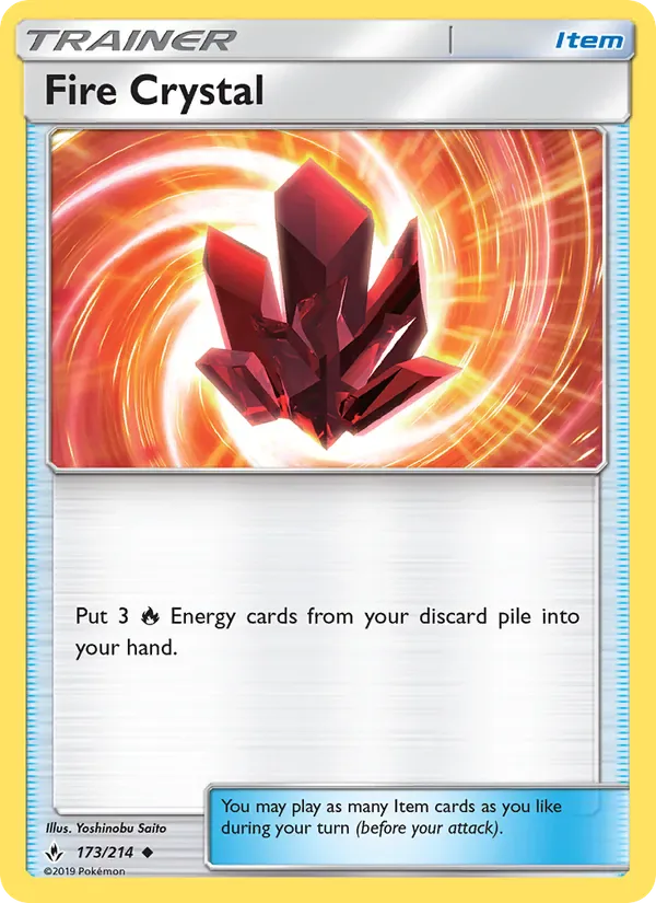 Fire Crystal 173/214 from Unbroken Bonds