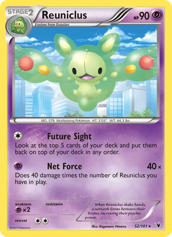 Reuniclus 52/101 from Noble Victories