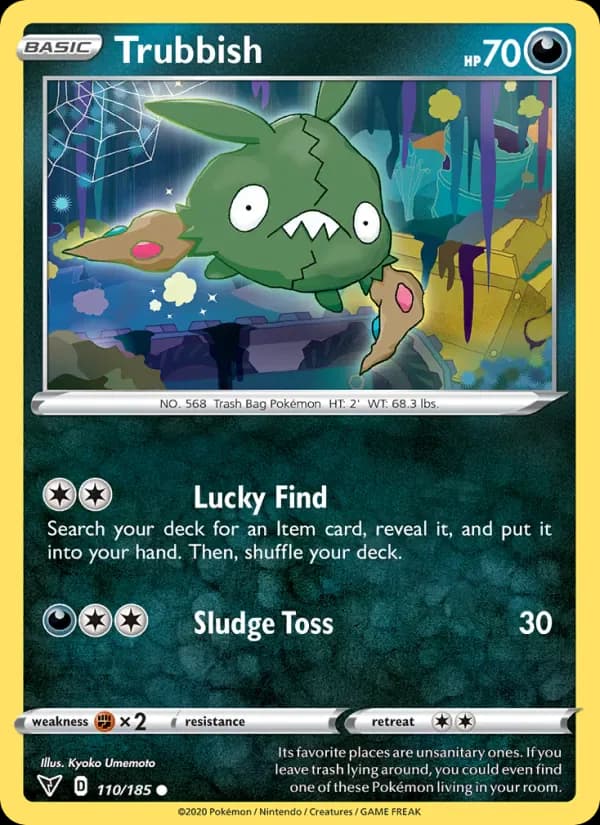 Trubbish 110/185 from Vivid Voltage