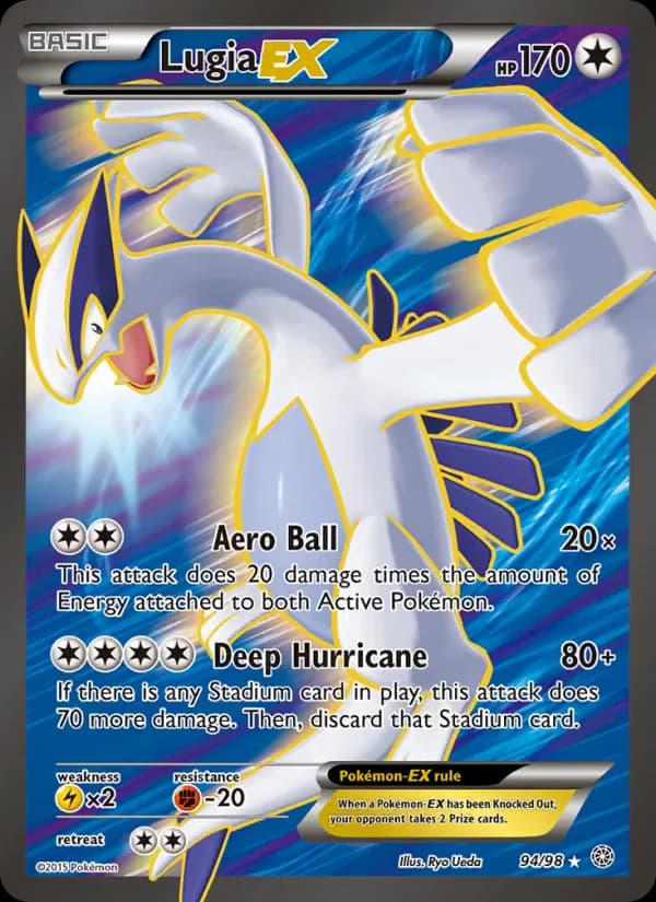 Lugia EX 94/98 from Ancient Origins