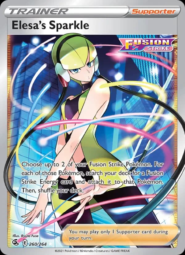 Elesa's Sparkle 260/264 from Fusion Strike