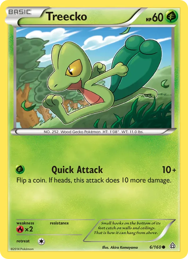 Treecko 6/160 from Primal Clash